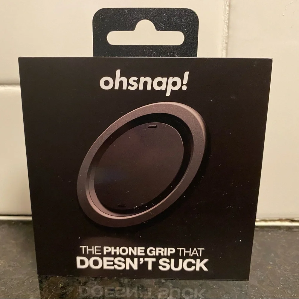 ✨OhSnap! - “Snap Grip Luxe” 2PC Bundle Magnetic Phone Grip - New/Sealed✨